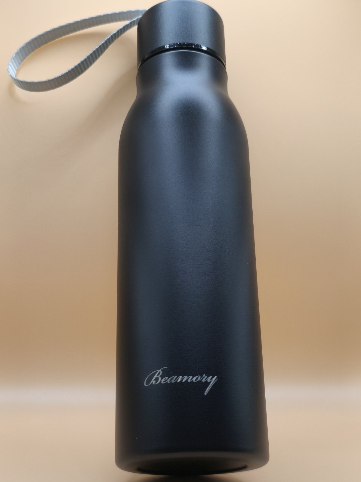 Προσωποποιημένο Θερμός Beamory 500ml – Μαύρο Ματ με Χάραξη Laser