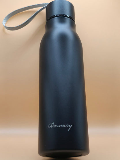 Προσωποποιημένο Θερμός Beamory 500ml – Μαύρο Ματ με Χάραξη Laser
