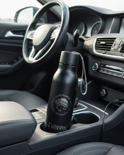 Προσωποποιημένο Θερμός Beamory 500ml – Μαύρο Ματ με Χάραξη Laser
